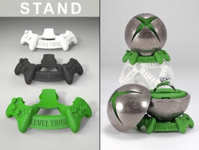 STAND for "X Ring BOX" - Geek and Gamer "Ring Box" in Green Processed Versatile Plastic