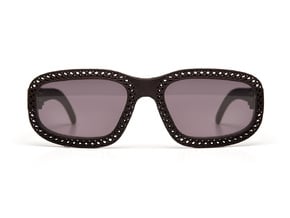 'Hatch' glasses for Eyewear Kit in Black Natural Versatile Plastic