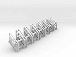 Digital-N Scale Stairs 4 (7 pc) in N Scale Stairs 4 (7 pc)