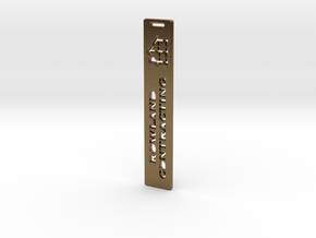 RCS Bookmark in Natural Bronze