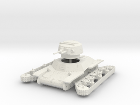 1/72 Type 2 Ke-To light tank in White Natural Versatile Plastic