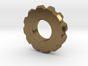 Gear Spinner in Natural Bronze