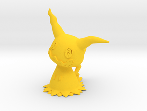 Mimikyu Figurine  in Yellow Processed Versatile Plastic