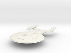 Lamar Class   BattleCruiser in White Natural Versatile Plastic