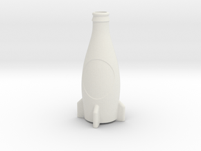 Fallout 4 Inspired Nuka-Cola Accurate Model in White Natural Versatile Plastic