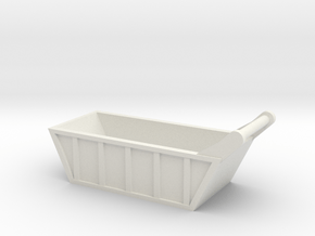 1:64 scale Bedding Box in White Natural Versatile Plastic