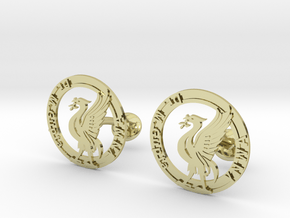 Liverbird the icon of Liverpool in 18k Gold Plated Brass