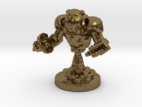 Mech Bot in Natural Bronze: Small