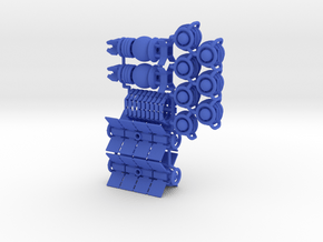 "1-player" set (26 pcs) - High Frontier in Blue Processed Versatile Plastic