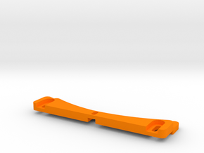 XL - Druckbetthalter 250mm in Orange Processed Versatile Plastic