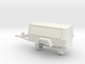 Generator/Compressor 1-87 HO Scale in White Natural Versatile Plastic