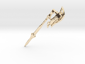 Scythe in 14k Gold Plated Brass