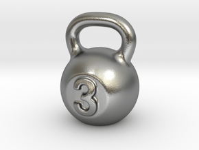 Little Kettlebell For You in Natural Silver