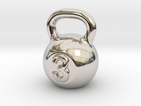 Little Kettlebell For You in Platinum