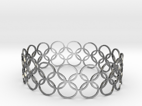 Bracelet CVB XL in Polished Silver