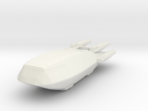 Shuttle (Battlestar Galactica TRS), 1/1700 in White Natural Versatile Plastic