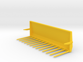 Mistgabel 2.5m  Wiking in Yellow Processed Versatile Plastic