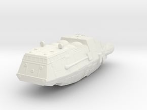 Shuttle (Battlestar Galactica TRS), 1/1400 in White Natural Versatile Plastic