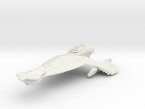 Klingon  Jan Class  BattleInterceptor in White Natural Versatile Plastic