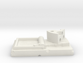 Mice & Mystics 3D Mousetrap in White Natural Versatile Plastic