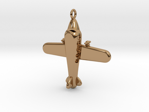 Air Plane in Polished Brass