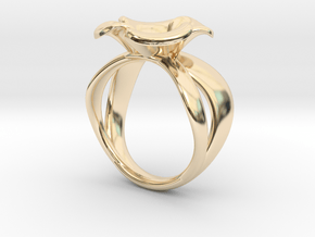 The Little Briar Rose in 14K Yellow Gold