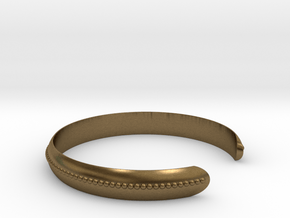 Bracelet QT Medium in Natural Bronze