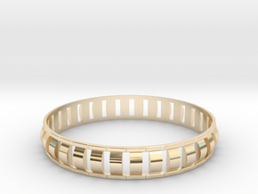 Special 1 Bracelet XL in 14k Gold Plated Brass