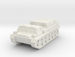 1/144 GT-SM tractor in White Natural Versatile Plastic