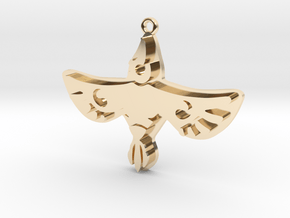 Zelda Divine Beasts Vah Medoh pendant botw in 14k Gold Plated Brass