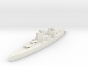 Royal navy HMS Prince Of Wales 1/3000 in White Natural Versatile Plastic