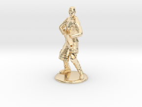 Jaffa Attack Pose - 20mm in 14k Gold Plated Brass