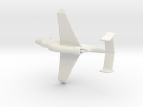 1:285 Heinkel-162 in White Natural Versatile Plastic
