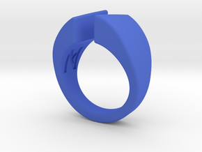 MizNK Ring NO.2 Inspired by Inspired by Relations in Blue Processed Versatile Plastic: 8 / 56.75