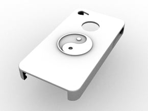 IPhone Yin Yang Case in White Natural Versatile Plastic