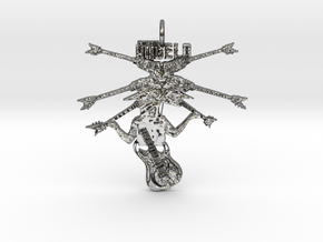 Michael Angelo Batio Pendant in Polished Silver