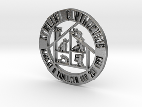 RCS Business Token in Natural Silver