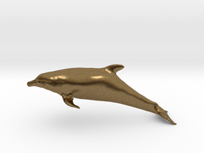 Bottlenose Dolphin (Turiops truncatus) in Natural Bronze