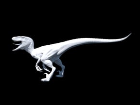 Jurassic Park Raptor v2 1/35 scale in Tan Fine Detail Plastic