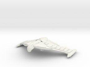 Romulan  WingVengance Refit Class Cruiser in White Natural Versatile Plastic