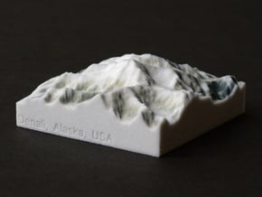 Denali, Alaska, USA, 1:250000 Explorer in Full Color Sandstone