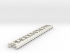 1/87 Ground Ladder #4 in White Natural Versatile Plastic