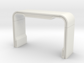 Holo Deck Arch (Star Trek Next Generation) in White Natural Versatile Plastic: 1:30