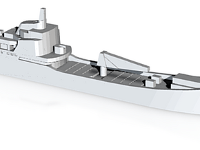 Alligator-class landing ship, 1/2400 in Tan Fine Detail Plastic