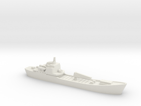 Alligator-class landing ship, 1/1800 in White Natural Versatile Plastic