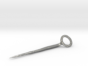 Virtually cast Atlantic Iron Age Pin - Finished  in Natural Silver