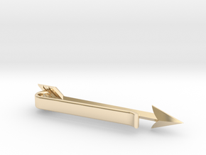 Arrow Tie Bar in 14K Yellow Gold