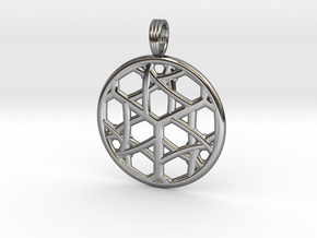 CELTIC CUBE in Natural Brass