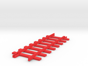 Tri-ang Big Big Train Track 8 Sleepers in Red Processed Versatile Plastic