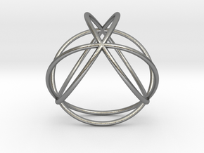 TetraSphere 1.8" in Natural Silver